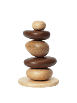 Pebble Stacking Blocks - Multi by Ferm Living