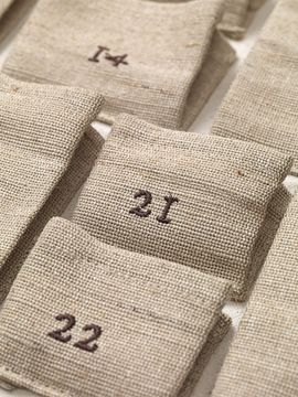 Pine Christmas Calendar - Mini - Natural by Ferm Living - view 4
