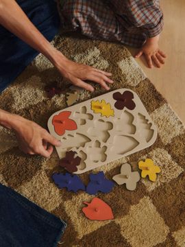 Poesie Puzzle - Multi by Ferm Living - view 2