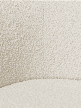 Rico Dining Chair - Cashmere - Nordic Bouclé - Off-White by Ferm Living - view 4