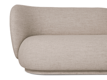 Rico Divan Left - Bouclé - Sand by Ferm Living - view 2