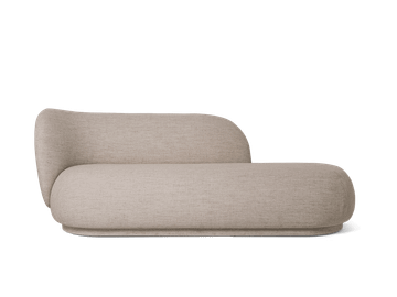 Rico Divan Left - Bouclé - Sand by Ferm Living