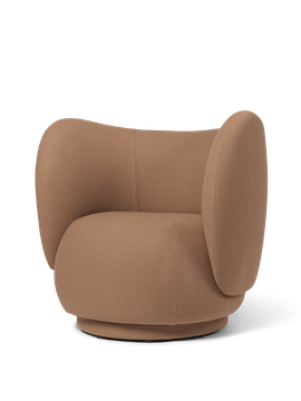 Rico Lounge Chair - Tonus - Tan by Ferm Living - view 2