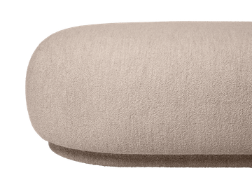 Rico Ottoman - Soft Bouclé - Natural by Ferm Living - view 2
