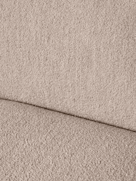 Rico Ottoman - Soft Bouclé - Natural by Ferm Living - view 3