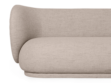 Rico Sofa 2-seater - Bouclé - Sand by Ferm Living - view 2