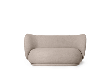 Rico Sofa 2-seater - Bouclé - Sand by Ferm Living