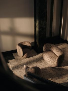 Rico Sofa 2-seater - Cilla - Taupe by Ferm Living - view 3