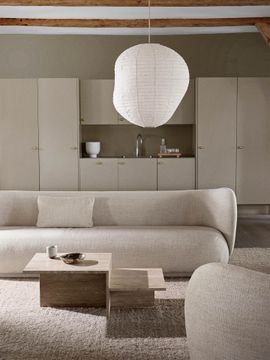 Rico Sofa 4-seater - Bouclé - Off-White by Ferm Living - view 2