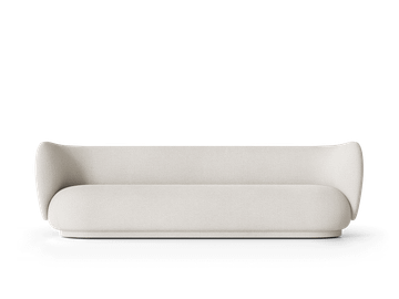 Rico Sofa 4-seater - Bouclé - Off-White by Ferm Living