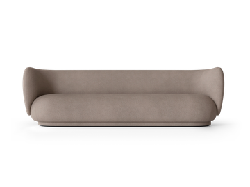 Rico Sofa 4-seater - Brushed - Warm Grey by Ferm Living