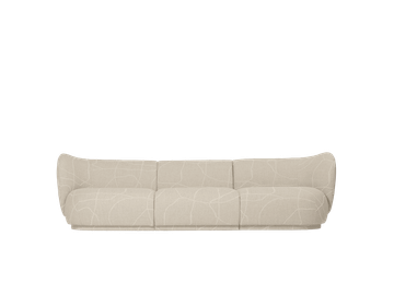 Rico Sofa Armrest Left - Can Lis - Sand/Off-White by Ferm Living - view 4