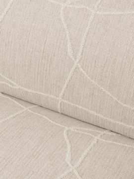Rico Sofa Corner - Narrow - Can Lis - Sand/Off-White by Ferm Living - view 4