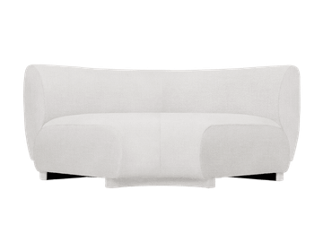 Rico Sofa Corner - Wide - Bouclé - Off-White by Ferm Living