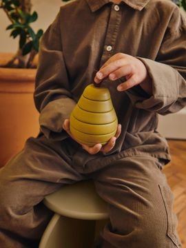 Stacking Apple and Pear - Set of 2 - Multi by Ferm Living - view 3