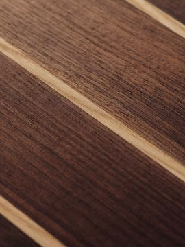Stribe Cutting Board - Fine - Walnut/Ash by Ferm Living - view 3