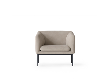 Turn 1-Seater - Cotton Linen - Natural by Ferm Living