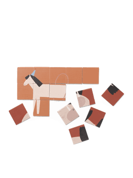 Two-Sided Puzzle - Walrus/Horse by Ferm Living - view 4
