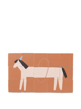 Two-Sided Puzzle - Walrus/Horse by Ferm Living