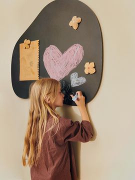 Willora Magnetic Board - Black by Ferm Living - view 2
