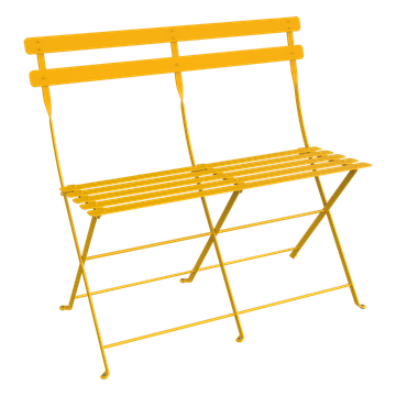 Banquette Bistro 2-Seater Ottoman - Stylish & Foldable Outdoor Bench by Fermob