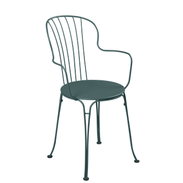 Bridge Opéra+ armchair – Stacking garden armchair by Fermob