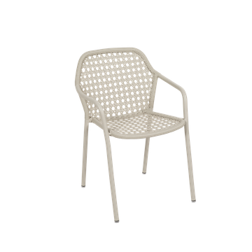 Bridge Armchair Croisette by Fermob
