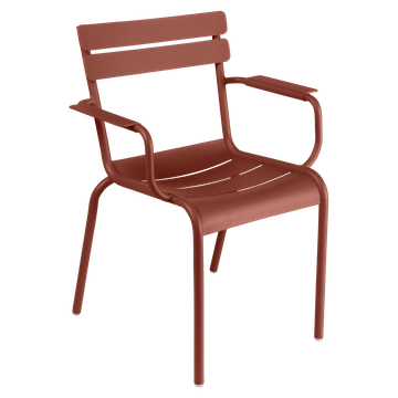 Bridge Luxembourg armchair, outdoor metal armchair by Fermob