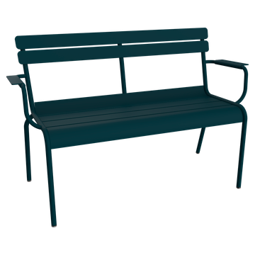 Banquette Luxembourg 2-Seater Garden Bench - Metal Bench by Fermob