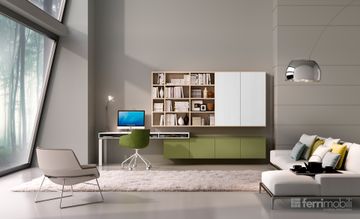 Libreria su misura - modello 74D by Ferrimobili