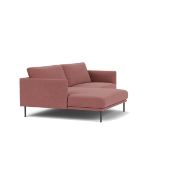 Astin Corner sofa divan - left - Soil Blush - 92 by Fest Amsterdam - view 3