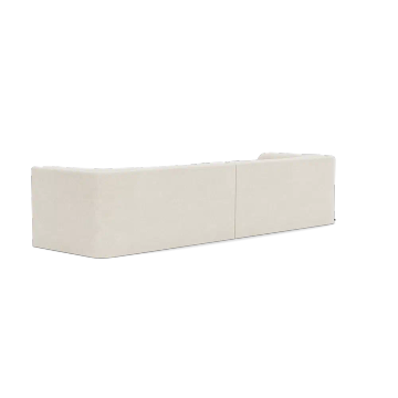 Bolster 3-seat Sofa - Soil Natural - 01 by Fest Amsterdam - view 5