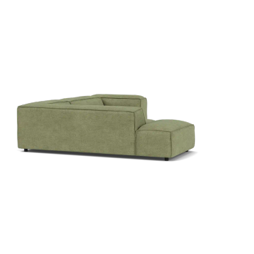 Dunbar Corner Sofa Longchair - left - Cube Light green - 55 by Fest Amsterdam - view 3