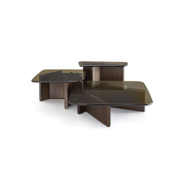 Coffee tables Type, design Patrick Norguet by Fiam Italia