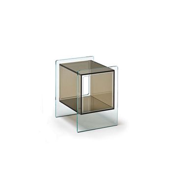 Magique Cubo bedside table by Fiam Italia