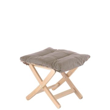 MATTY SOFT - Sgabello poggiapiedi da esterno in Frassino by Fiam srl