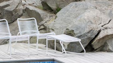POGGIAPIEDI LIDO - Poggiapiedi da esterno in alluminio by Fiam srl