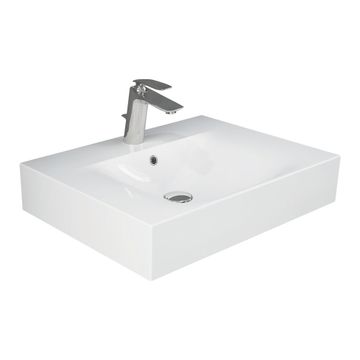 RAK Des 61 Wall Basin, 1 Tap Hole by Fienza