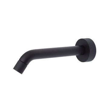 Axle 180 mm Basin/Bath Outlet, Matte Black by Fienza