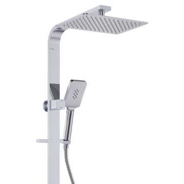 Tono Deluxe Twin Shower, Chrome by Fienza