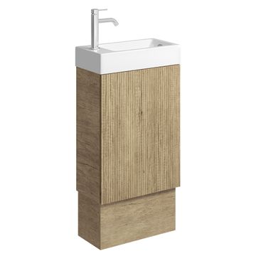 Minka 450 Vanity on Kickboard with Overflow, Scandi Oak by Fienza