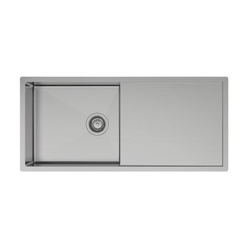 Hana 36L Single Kitchen Sink with Drainer by Fienza