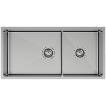 Hana 40L/27L Double Kitchen Sink by Fienza