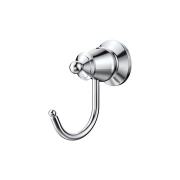 Lillian Robe Hook, Chrome by Fienza