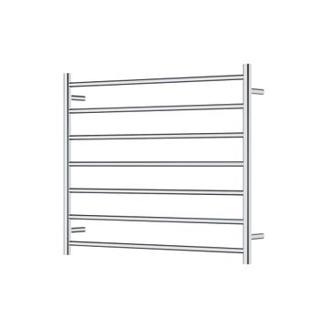 Isabella Heated Towel Rail, 900 x 750mm, Chrome by Fienza