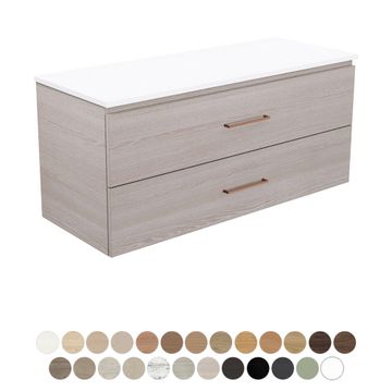 Carmen All Drawer 1200 Single Bowl Wall Hung Vanity by Fienza