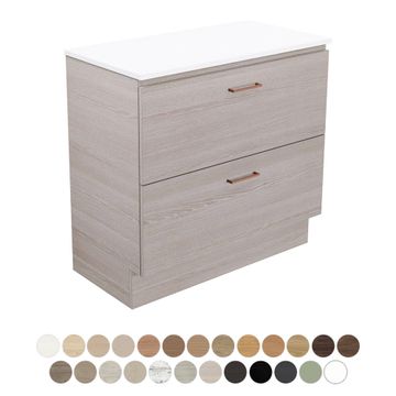 Carmen All Drawer 900 Floor Standing Vanity by Fienza