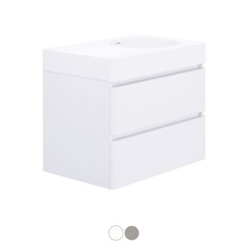 Encanto 700 Right Bowl Wall Hung Vanity by Fienza