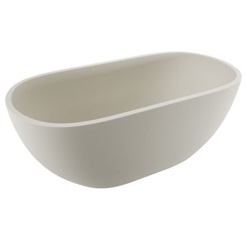 Jada Concrete Bath, Warm White by Fienza
