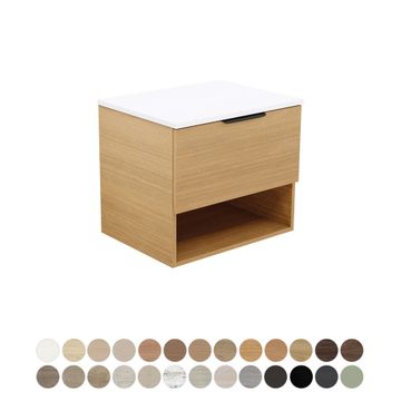 Kassi All Drawer 600 Wall Hung Vanity by Fienza
